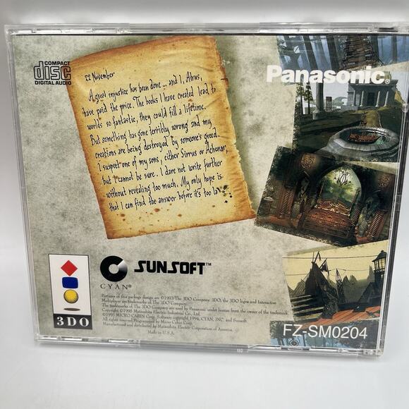 Myst (3DO, 1995) Complete In Box - Picture 5 of 10